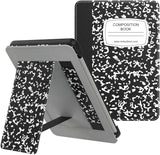 MoKo Case Fits All-New Kindle (10th Generation - 2019 Release), Slim PU Leather Stand Smart Cover Shell with Hand Strap, Will Not Fit Kindle Paperwhite 10th Generation 2018 - Black