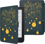MoKo Case for Kobo Clara HD 6" 2018 E-Reader Cover Case, Premium Ultra Compact Protective Sleep Wake Up Slim Lightweight Cover Case for Kobo Clara HD 6" Tablet/e-Reader, City Night View
