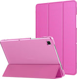 MoKo Case Fits Samsung Galaxy Tab A7 10.4 Inch (SM-T500 / T505 / T507), Lightweight Stand Smart Case Hard Shell Cover for Samsung Tab A7 Tablet 2020 – Rose Gold