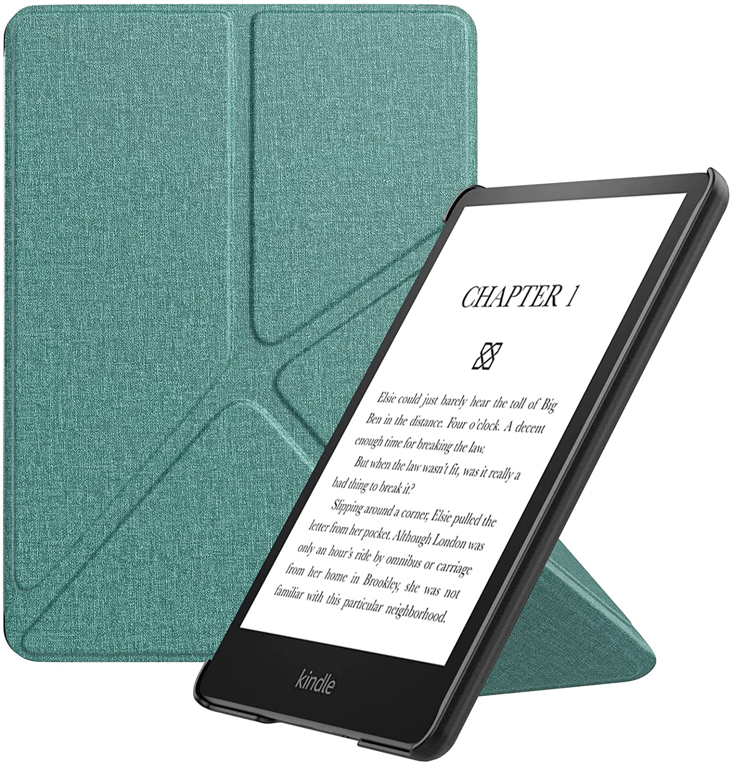 Custodia Per Kindle Paperwhite 11a Gen - TPU Trasparente Con Design Fiori - Foto 2