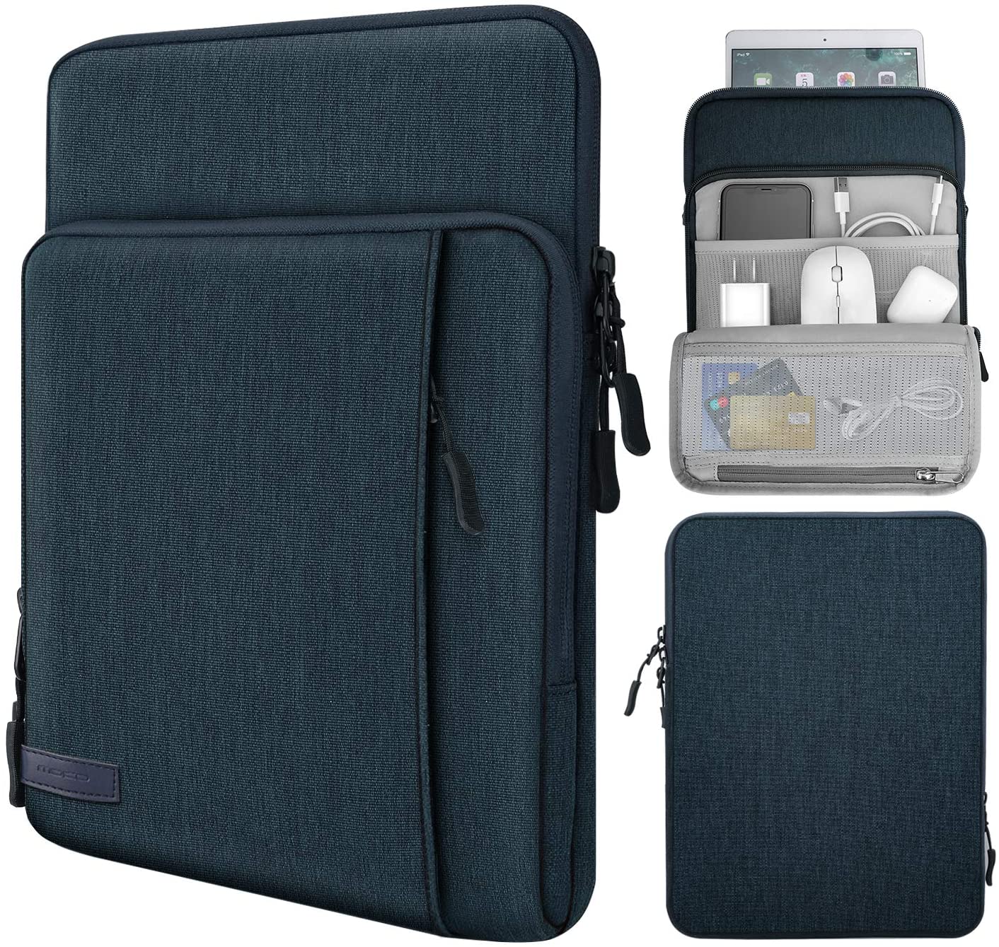 MoKo Puffy Tablet Sleeve Bag For IPad Pro 11/12.9 Inch,Quilted Puffer