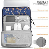 MoKo Sleeve Bag for 13.3 Inch Laptop,Carrying Pouch Sleeve Case with Pocket Fits Galaxy Tab S8+ 12.4",Surface Pro 8,MacBook Pro M1 Pro/M1 Max 14.2 2021/Air/Pro 13.3 2020,iPad Pro 12.9 2021,Chromebook
