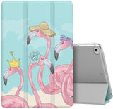 MoKo Case Fit New iPad Mini 5 2019/Mini 4 2015 (5th/4th Generation 7.9-inch), Slim Lightweight Smart Shell Stand Cover with Translucent Frosted Back Protector, Auto Wake/Sleep, Blue Mermaid
