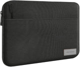 MoKo Tablet Sleeve Case Fits Tab S8+ 12.4", Surface Pro X/Pro LTE 12.3 Inch, Surface Laptop Go 12.4", Zipper Polyester Bag with Pocket, Fit Surface Pro Type Cover and Pen, Peacock Blue