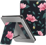 MoKo Case for 6.8" Kindle Paperwhite (11th Generation-2021) and Kindle Paperwhite Signature Edition, Slim PU Shell Cover Case with Auto-Wake/Sleep for Kindle Paperwhite 2021 E-Reader, Fragrant Flowers