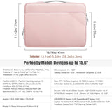 MoKo Laptop Sleeve Bag, Protective Accessory Case MacBook Pro M1 Pro/M1 Max 16.2 2021 Galaxy Book Ion 15.6", Notebook Odyssey Z 15.6", Blade 15 Base/Advanced Edition 15.6", Stealth 15M 15.6"