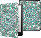MoKo Case for 6.8" Kindle Paperwhite (11th Generation-2021) and Kindle Paperwhite Signature Edition, Light Shell Cover with Auto Wake/Sleep for Kindle Paperwhite 2021 E-Reader, Fragrant Flowers