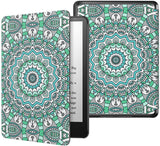 MoKo Case for 6.8" Kindle Paperwhite (11th Generation-2021) and Kindle Paperwhite Signature Edition, Light Shell Cover with Auto Wake/Sleep for Kindle Paperwhite 2021 E-Reader, Blue Mermaid