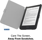MoKo Case for Kobo Clara HD 6" 2018 E-Reader Cover Case, Premium Ultra Compact Protective Sleep Wake Up Slim Lightweight Cover Case for Kobo Clara HD 6" Tablet/e-Reader, City Night View