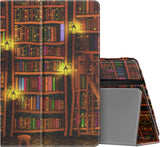 MoKo Case Fits All-New Kindle Fire HD 10 & 10 Plus Tablet (11th Generation, 2021 Release) 10.1" - Slim Folding Stand Cover with Auto Wake/Sleep, Green
