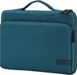 MoKo 9-11 Inch Tablet Sleeve Bag Carrying Case with Retractable Handle Fits iPad air 5 10.9" 2022, iPad Pro 11 2021-2018, iPad 9/8/7th Gen 10.2, Tab A 10.1/Tab S8+ 12.4", Indigo