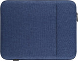 MoKo 9-11 Inch Tablet Sleeve Bag Carrying Case Fit iPad air 5 10.9" 2022, iPad Pro 11 2021-2018, iPad 9/8/7th Gen 10.2, iPad Air 4 10.9, iPad Air 3 10.5, Tab S8/S7/A7 Lite/Tab A 10.1, Peacock Blue