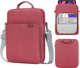 MoKo 13.3-14 Inch Laptop Sleeve Bag Fits MacBook Pro 13" M2 2022/Pro M1 Pro/M1 Max 14.2 2021, MacBook Air 13.6" M2 2022, Tab S8 Ultra 14.6", Handle Carrying Case with Shoulder Strap, Indigo
