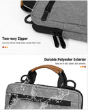 MoKo 13.3-14 Inch Laptop Sleeve Case, Protective Bag with Shoulder Strap & Handle Fits MacBook Pro 13" M2 2022/Pro M1 Pro/M1 Max 14.2 2021, MacBook Air 13.6" M2 2022, Tab S8 Ultra 14.6", Dark Gray