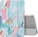 MoKo Case Fit New iPad Mini 5 2019/Mini 4 2015 (5th/4th Generation 7.9 inch), Slim Lightweight Smart Shell Stand Cover with Translucent Frosted Back Protector, with Auto Wake/Sleep,Mint Green