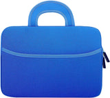 MoKo 7-8 Inch Kid Sleeve Neoprene Case Bag Fits Fire HD 8 Kids Edition 2018, Fire 7 Kids Edition 2019, Fire HD 8 2018, Fire 7 2019, Fire 7 Kids Pro 2021, Fire HD 8 Kids Pro 2021 - Magenta A