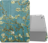 MoKo Case Fit 2018/2017 iPad 9.7 6th/5th Generation - Slim Lightweight Smart Shell Stand Cover with Translucent Frosted Back Protector Fit iPad 9.7 Inch 2018/2017, Lucky Tree (Auto Wake/Sleep)