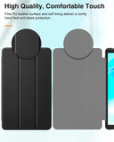 MoKo Case Compatible with Realme Pad Mini 8.7 inch 2022, Ultra-Thin PC Trifold Smart Tablet Stand Cover Shell Case Fits Realme Pad Mini 8.7 inch 2022 Tablet ONLY, Black