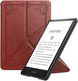 MoKo Case for 6.8" Kindle Paperwhite (11th Generation-2021) and Kindle Paperwhite Signature Edition, Origami Standing Shell Cover with Magnetic PC Back Cover for Kindle Paperwhite 2021, Indigo