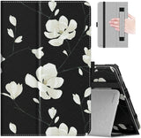 MoKo Case Compatible with Amazon All-New Kindle Fire 7 Tablet (2022 Release-12th Generation) Latest Model 7" - Slim Folding Stand Cover with Auto Wake/Sleep, Lucky Tree