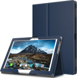 MoKo Case Comaptible with Lenovo Tab 4 / Tab 4 Plus 10" - Ultra Compact Slim Folding Stand Cover Case with Auto Wake & Sleep fit Lenovo Tab 4 / Tab 4 Plus 10.1 Inch HD Tablet 2017 Release, Indigo