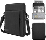 MoKo Sleeve Bag for 13.3 Inch Laptop, Carrying Pouch Sleeve Case with Pocket Fits MacBook Pro 13" M2/M1 Pro/M1 Max 14.2 2022-2021, MacBook Air 13.6" M2 2022, Tab S8+ 12.4",Surface Pro 8, Ligh Gray