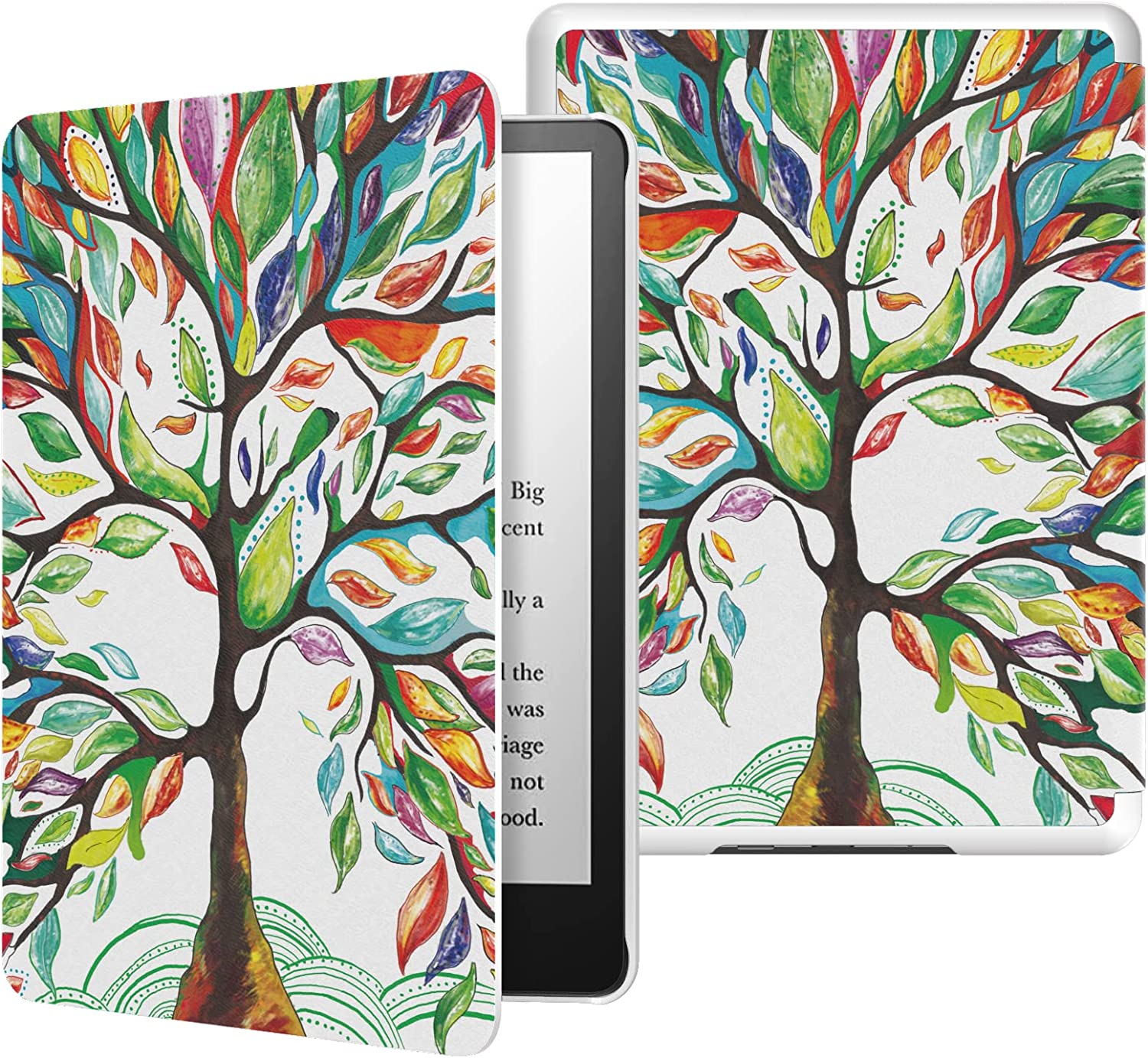 Leather Cover for Kindle e-Readers, Tree of Life