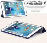 MoKo Case Fit iPad Mini 4 - Slim Lightweight Smart Shell Stand Cover Case with Auto Wake/Sleep Fit iPad Mini 4 (2015 Edition) 7.9 inch iOS Tablet, Indigo