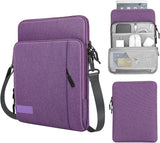 MoKo Sleeve Bag for 13.3 Inch Laptop, Carrying Pouch Sleeve Case with Pocket Fits MacBook Pro 13" M2/M1 Pro/M1 Max 14.2 2022-2021, MacBook Air 13.6" M2 2022, Tab S8+ 12.4",Surface Pro 8, Ligh Gray