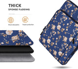 MoKo Sleeve Bag for 13.3 Inch Laptop,Carrying Pouch Sleeve Case with Pocket Fits Galaxy Tab S8+ 12.4",Surface Pro 8,MacBook Pro M1 Pro/M1 Max 14.2 2021/Air/Pro 13.3 2020,iPad Pro 12.9 2021,Chromebook