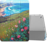 MoKo Case Fit 2018/2017 iPad 9.7 5th / 6th Generation - Slim Lightweight Smart Shell Stand Cover with Translucent Frosted Back Protector Fit iPad 9.7 Inch 2018/2017, Lavender Purple(Auto Wake/Sleep)