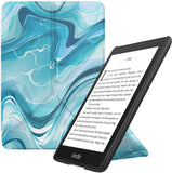 MoKo Case Fits 6" Kindle Paperwhite (10th Generation, 2018 Releases), Standing Origami Slim Shell Cover with Auto Wake/Sleep for Amazon Kindle Paperwhite 2018 E-Reader - Army Green