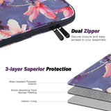 MoKo 9-11 Inch Tablet Sleeve Case, Fits iPad air 5 10.9" 2022, iPad Pro 11 2021-2018, iPad 10.2 2021-2019, iPad Air 4 10.9, Tab S8/A7, Protective Bag Carrying Case with Pocket, Cloudy Pink