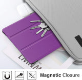 MoKo Case Fit Lenovo Tab P10 (TB-X705F), Ultra Thin Lightweight Trifold Slim Smart Shell Stand Cover Case with Auto Wake & Sleep for Lenovo Tab P10 (TB-X705F) 10.1 Inch 2019 Release Tablet - Purple