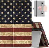 MoKo Case Compatible with Amazon All-New Kindle Fire 7 Tablet (2022 Release-12th Generation) Latest Model 7" - Slim Folding Stand Cover with Auto Wake/Sleep, Lucky Tree