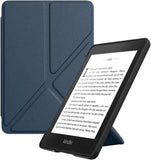 MoKo Case for 6.8" Kindle Paperwhite (11th Generation-2021) and Kindle Paperwhite Signature Edition, Origami Standing Shell Cover with Magnetic PC Back Cover for Kindle Paperwhite 2021, Indigo