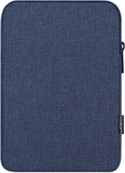 MoKo 7-8 Inch Tablet Sleeve Bag, Polyester Pouch Cover Case Fits iPad Mini (6th Gen) 8.3" 2021, iPad Mini 5/4/3/2/1, Samsung Galaxy Tab S2 8.0, Tab A 8.0, ZenPad Z8s 7.9, Peacock Blue