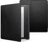 MoKo Case Fits All-New 7“ Kindle Oasis (9th and 10th Generation ONLY, 2017 and 2019 Release), Premium Ultra Lightweight Shell Cover with Auto Wake/Sleep - Black
