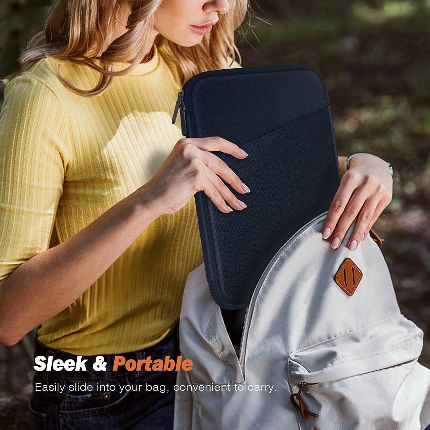 MoKo 9-11 Inch Tablet Sleeve Case, Fits iPad air 5 10.9