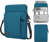 MoKo Sleeve Bag for 13.3 Inch Laptop, Carrying Pouch Sleeve Case with Pocket Fits MacBook Pro 13" M2/M1 Pro/M1 Max 14.2 2022-2021, MacBook Air 13.6" M2 2022, Tab S8+ 12.4",Surface Pro 8, Ligh Gray