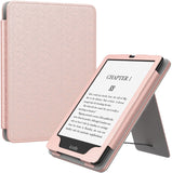 MoKo Case for 6.8" Kindle Paperwhite (11th Generation-2021) and Kindle Paperwhite Signature Edition, Slim PU Shell Cover Case with Auto-Wake/Sleep for Kindle Paperwhite 2021 E-Reader, Colorful Leaf