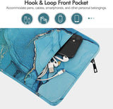 MoKo 9-11 Inch Tablet Sleeve Bag Carrying Case Fit iPad air 5 10.9" 2022, iPad Pro 11 2021-2018, iPad 9/8/7th Gen 10.2, iPad Air 4 10.9, iPad Air 3 10.5, Tab S8/S7/A7 Lite/Tab A 10.1, Fog Blue