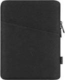 MoKo 9-11 Inch Tablet Sleeve Fits iPad air 5 10.9" 2022, iPad Pro 11 2021-2018, iPad 9/8/7th Gen 10.2, iPad Air 4 10.9, iPad Air 3 10.5, iPad 9.7, Tab A 10.1, Polyester Bag with Pocket, Black