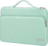 MoKo 9-11 Inch Tablet Sleeve Bag Carrying Case with Retractable Handle Fits iPad air 5 10.9" 2022, iPad Pro 11 2021-2018, iPad 9/8/7th Gen 10.2, Tab A 10.1/Tab S8+ 12.4", Indigo
