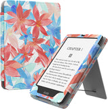 MoKo Case for 6.8" Kindle Paperwhite (11th Generation-2021) and Kindle Paperwhite Signature Edition, Slim PU Shell Cover Case with Auto-Wake/Sleep for Kindle Paperwhite 2021 E-Reader, Almond Blossom