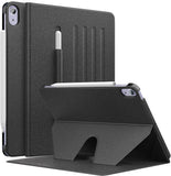 MoKo Case Fit iPad Air 5th Generation 2022/iPad Air 4th Gen 10.9 2020 with Pencil Holder, [Support Apple Pencil 2 Charging] Protective Cover for iPad Air 5/4, Multi-Angle Magnetic Stand, Purple