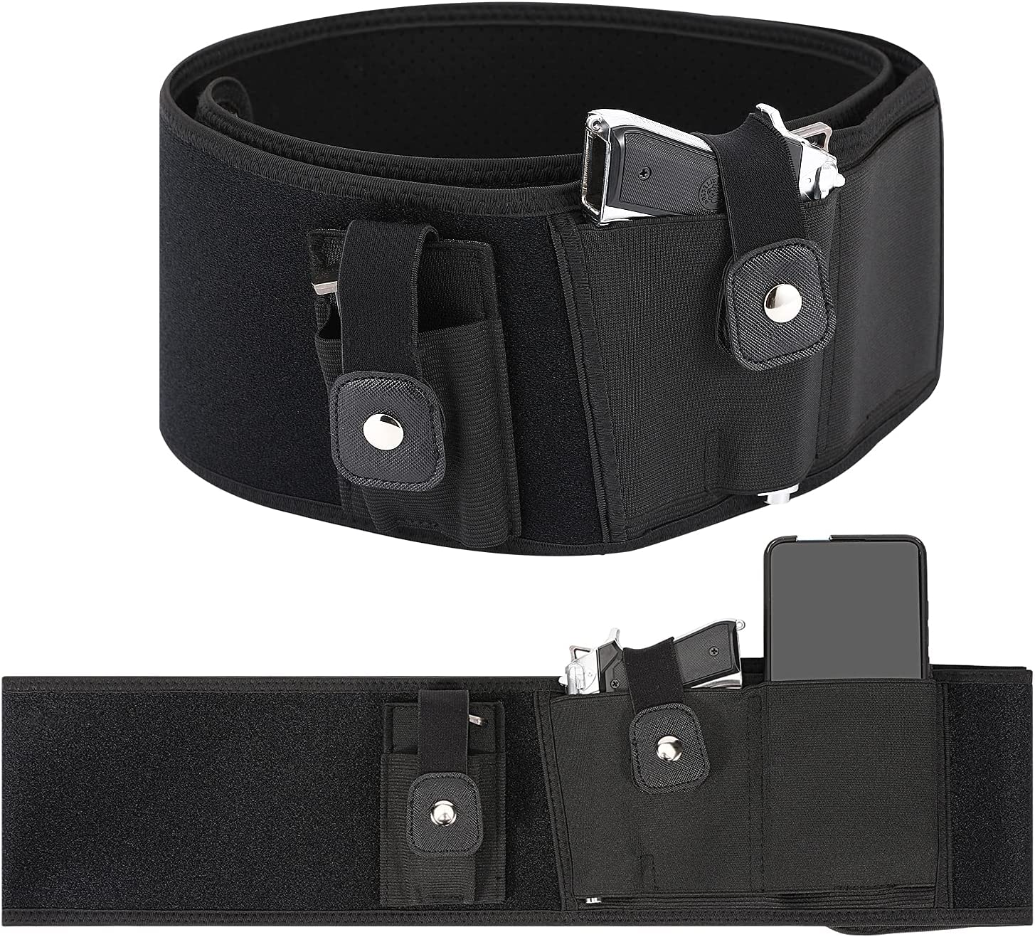 MoKo Belly Band Holster for Concealed Carry, Outdoor Universal