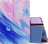 MoKo Case Fits All-New Kindle Fire HD 10 & 10 Plus Tablet (11th Generation, 2021 Release) 10.1" - Slim Folding Stand Cover with Auto Wake/Sleep, Starry Night Blue