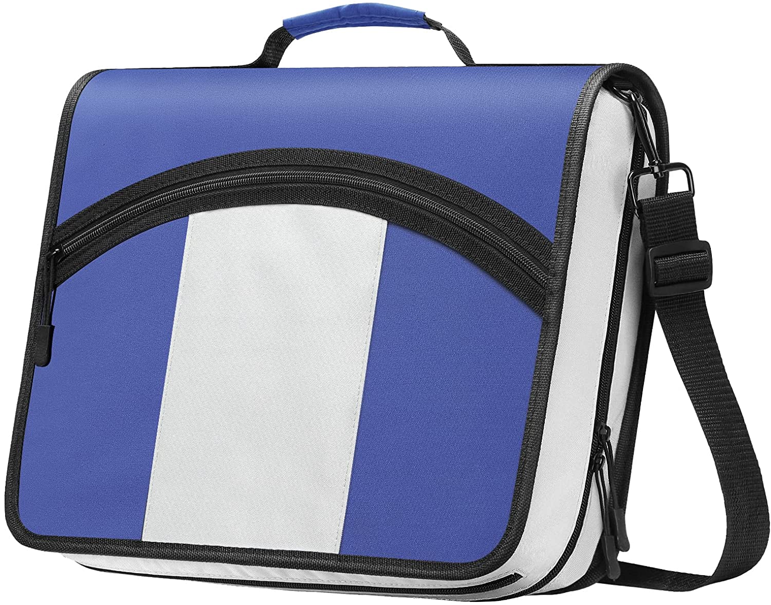 thumbnail image 2 of 3-ring Binder Gothic Bats With Shoulder Strap - Multiple Pockets Expanding B 1126125 2 of 14