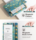 MoKo Case for 6.8" Kindle Paperwhite (11th Generation-2021) and Kindle Paperwhite Signature Edition, Slim PU Shell Cover Case with Auto-Wake/Sleep for Kindle Paperwhite 2021 E-Reader, Almond Blossom